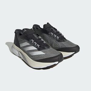NWT adidas Men’s Adizero Boston 12 Running Sneakers Black/White/Carbon, Size 6